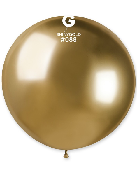 31in Gemar Shiny Gold Balloon 1ct #088 - Joker Party Supply