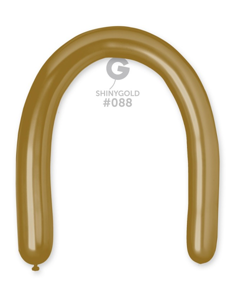 350 Gemar Shiny Gold Balloons 25ct #088 - Joker Party Supply