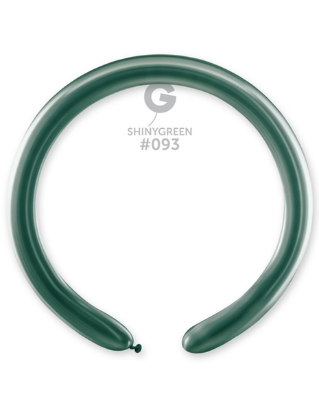 260 Gemar Shiny Green Balloons 50ct #093 - Joker Party Supply