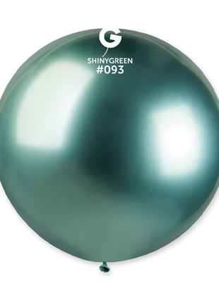 31in Gemar Shiny Green Balloon 1ct #093 - Joker Party Supply