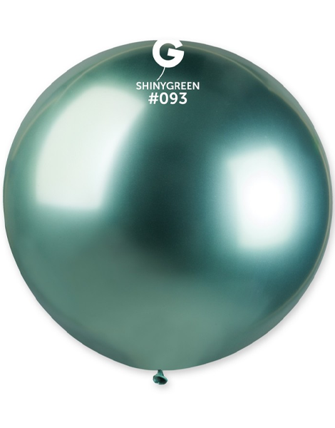 31in Gemar Shiny Green Balloon 1ct #093 - Joker Party Supply