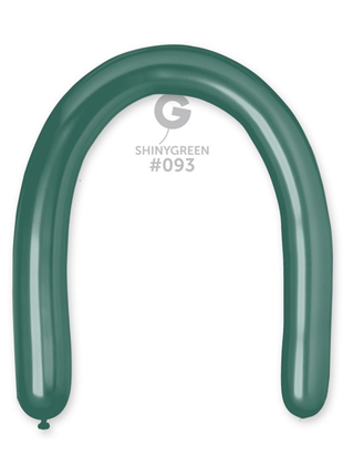 350 Gemar Shiny Green Balloons 25ct #093 - Joker Party Supply