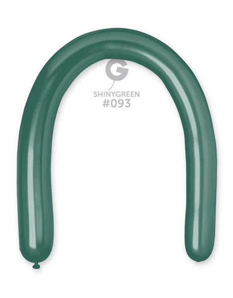 350 Gemar Shiny Green Balloons 25ct #093 - Joker Party Supply