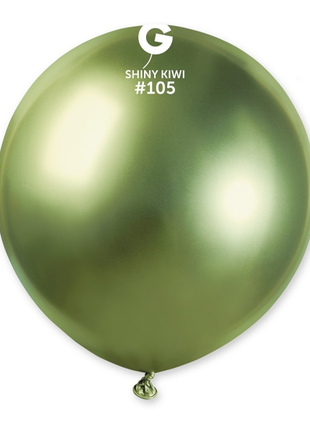 19in Gemar Shiny Kiwi Balloons 25ct #105 - Joker Party Supply