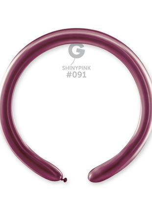260 Gemar Shiny Pink Balloons 50ct #091 - Joker Party Supply
