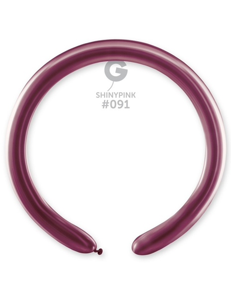 260 Gemar Shiny Pink Balloons 50ct #091 - Joker Party Supply
