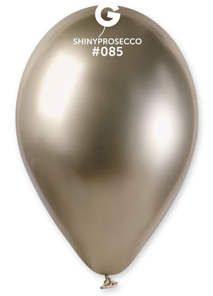 13in Gemar Shiny Prosecco Balloons 25ct #085 - Joker Party Supply