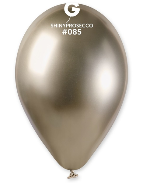 13in Gemar Shiny Prosecco Balloons 25ct #085 - Joker Party Supply