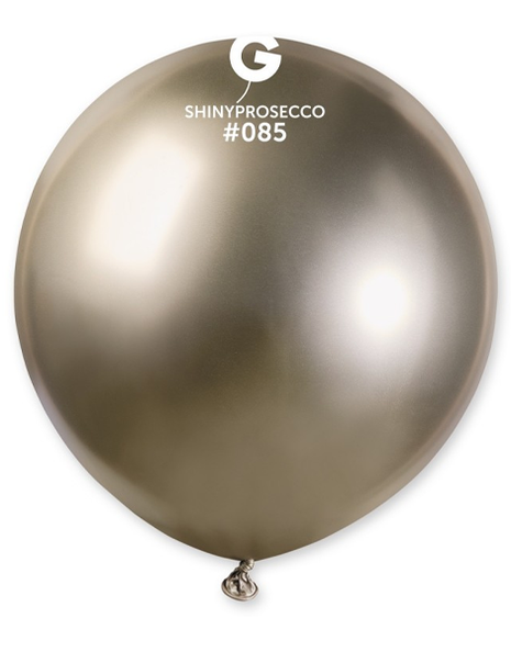 19in Gemar Shiny Prosecco Balloons 25ct #085 - Joker Party Supply