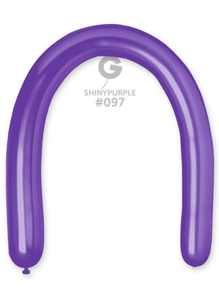 350 Gemar Shiny Purple Balloons 25ct #097 - Joker Party Supply
