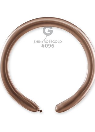 260 Gemar Shiny Rose Gold Balloons 50ct #096 - Joker Party Supply