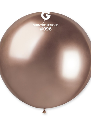 31in Gemar Shiny Rose Gold Balloon 1ct #096 - Joker Party Supply