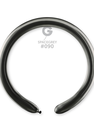 260 Gemar Shiny Space Grey Balloons 50ct #090 - Joker Party Supply