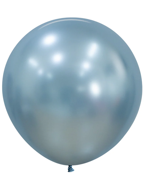 24in Sempertex Silk Arctic Blue 10ct - Joker Party Supply