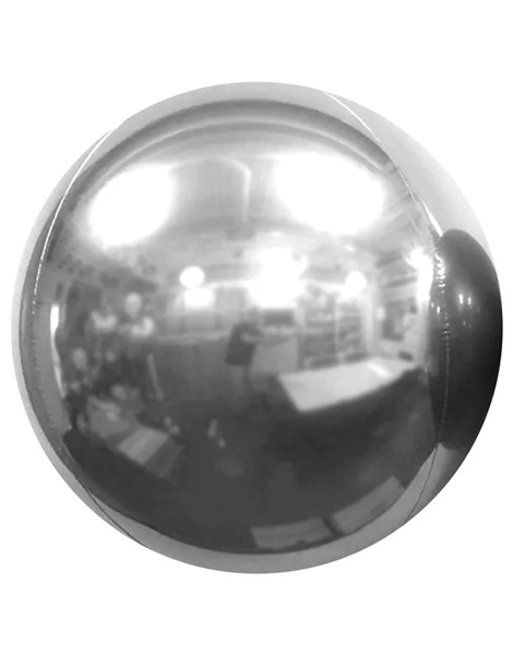50in Party Silver Mirror Balloon - Joker Party Supply