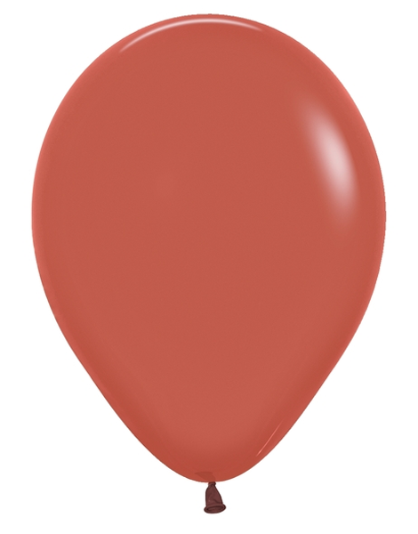 11in Sempertex Deluxe Terracotta 100ct - Joker Party Supply