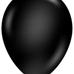 5in Tuftex Black 50 Ct - Joker Party Supply