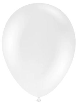 11in Tuftex Crystal Clear 100 Ct - Joker Party Supply