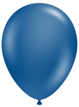 5in Tuftex Crystal Sapphire Blue 50 Ct - Joker Party Supply