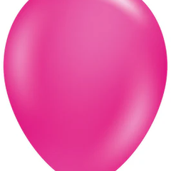 5in Tuftex Hot Pink 50 Ct - Joker Party Supply