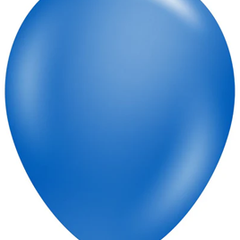 5in Tuftex Metallic Blue 50 Ct - Joker Party Supply