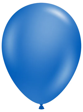 5in Tuftex Metallic Blue 50 Ct - Joker Party Supply