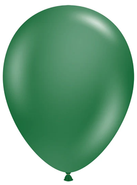 5in Tuftex Metallic Forest Green 50 Ct - Joker Party Supply