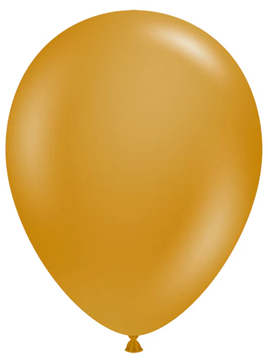 5in Tuftex Metallic Gold 50 Ct - Joker Party Supply