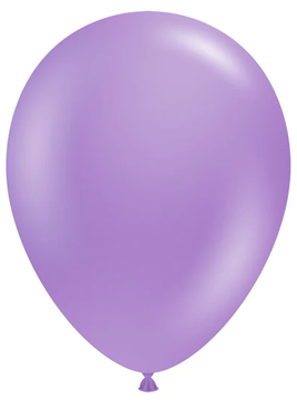 5in Tuftex Metallic Lilac 50 Ct - Joker Party Supply