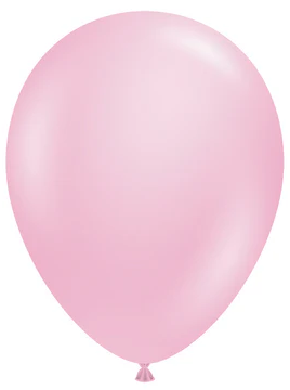 5in Tuftex Metallic Shimmering Pink 50 Ct - Joker Party Supply