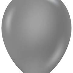 5in Tuftex Metallic Silver 50 Ct - Joker Party Supply