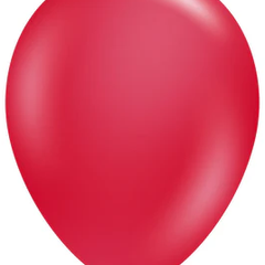 5in Tuftex Metallic Starfire Red 50 Ct - Joker Party Supply
