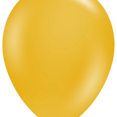 5in Tuftex Mustard 50 Ct - Joker Party Supply