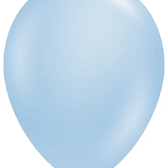 5in Tuftex Pearl Sky Blue 50 Ct - Joker Party Supply