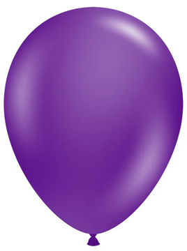 5in Tuftex Plum Purple 50 Ct - Joker Party Supply
