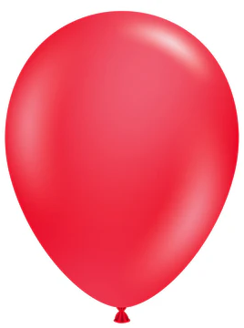 5in Tuftex Red 50 Ct - Joker Party Supply