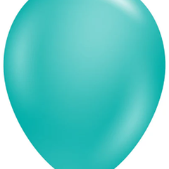 5in Tuftex Teal 50 Ct - Joker Party Supply
