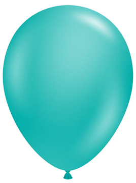 5in Tuftex Teal 50 Ct - Joker Party Supply