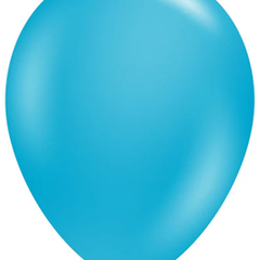 5in Tuftex Turquoise 50 Ct - Joker Party Supply