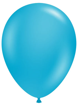 5in Tuftex Turquoise 50 Ct - Joker Party Supply