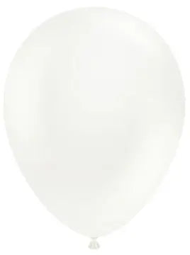 11in Tuftex White 100ct - Joker Party Supply