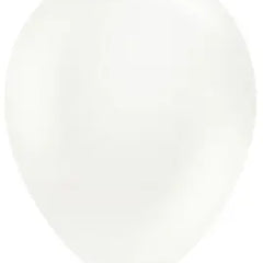 5in Tuftex White 50ct - Joker Party Supply