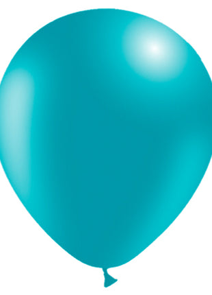 5in Balloonia Turquoise 100ct