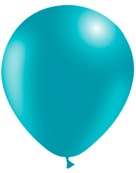 5in Balloonia Turquoise 100ct