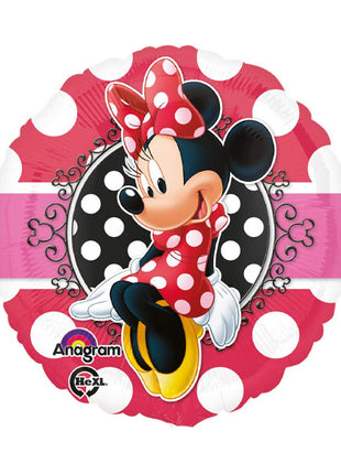 Globo con anagrama de Minnie de 18 pulgadas