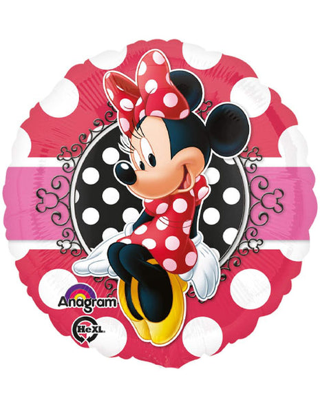 Globo con anagrama de Minnie de 18 pulgadas