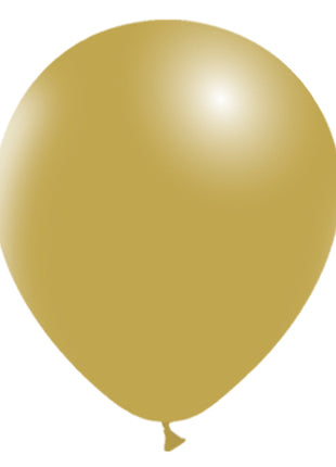12in Balloonia Vintage Mustard 50ct
