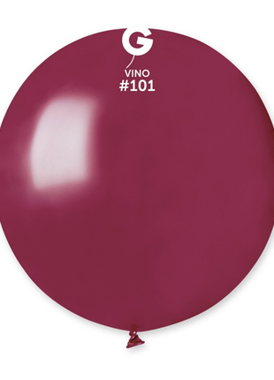 19in Gemar Standard Vino Balloons 25ct #101 - Joker Party Supply