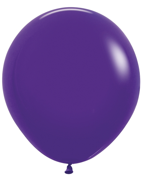 18in Sempertex Fashion Violet 25ct - Joker Party Supply