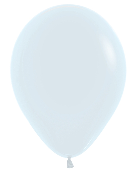 5in Sempertex Fashion White 100ct - Joker Party Supply